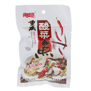 闽旺达重庆酸菜鱼（油炸型膨化食品）