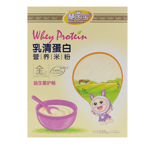 慧因宝益生菌护畅乳清蛋白营养米粉