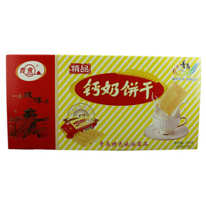 青食盒装精品钙奶饼干(336g)