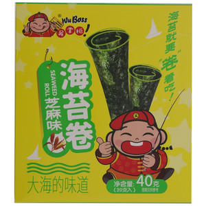 吴掌柜芝麻味海苔卷