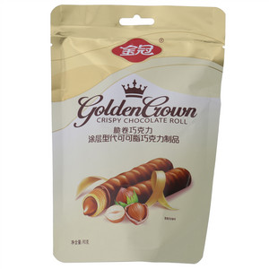 金冠脆卷巧克力