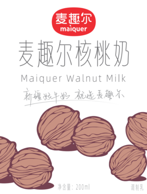 麦趣尔核桃奶