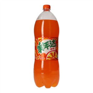美年达橙味果味型汽水