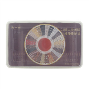 固本堂24味人参黄精杜仲雄花茶