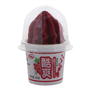 美伦葡萄口味酷爽雪泥