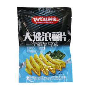 味溢家海苔味大波浪薯片