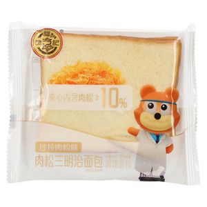 徐福记熊博士沙拉酱肉松三明治调理面包