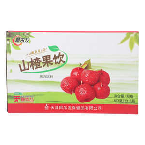 阿尔发无糖山楂果饮