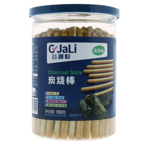 谷迦粒海苔味炭烧棒