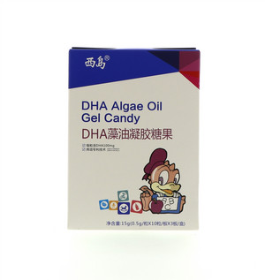 西岛-DHA藻油凝胶糖果