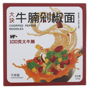 王小五大块牛腩剁椒面