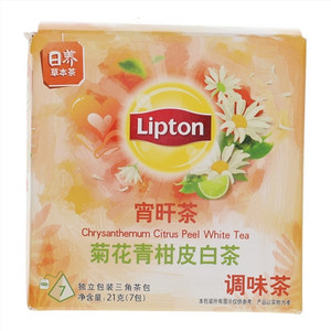 Lipton立顿日养草本茶系列菊花青柑皮白茶
