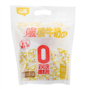 心乐0蔗糖嘬酸牛奶