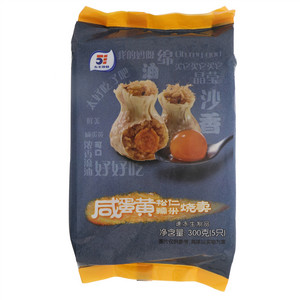 300克五丰咸蛋黄肉松烧卖