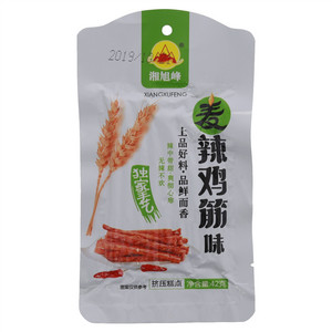 湘旭峰麦辣鸡筋味（挤压糕点）