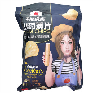 Huatang华糖干脆连连蜜汁牛排味+秘制香辣味山药薄片
