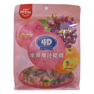 阿麦斯混合口味4D水果爆汁软糖