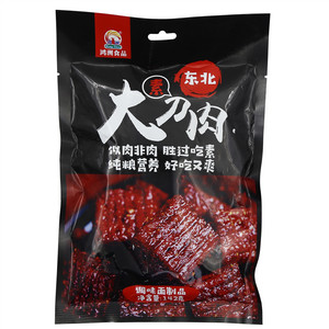 鸿洲142克素大刀肉（调味面制品）