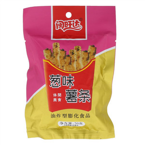 闽旺达葱味薯条（油炸型膨化食品）