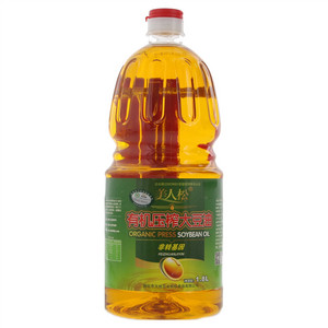 美人松有机压榨大豆油