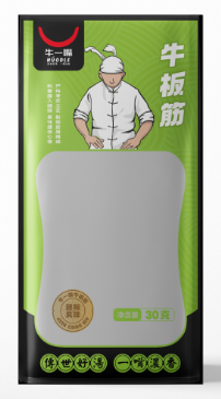 牛一嘴藤椒风味牛板筋