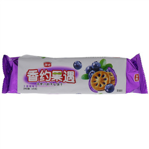 顶丰蓝莓味果酱夹心饼干