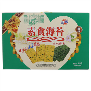 日盈素食海苔咸味饼干