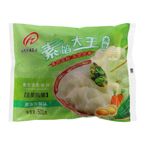 华瑞韭菜鸡蛋素馅大王水饺