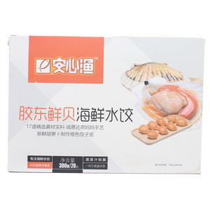 安心渔胶东鲜贝海鲜水饺