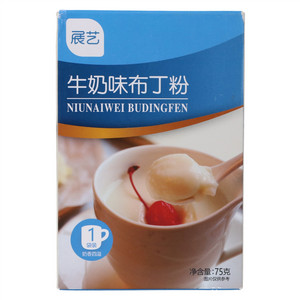 展艺牛奶味布丁粉
