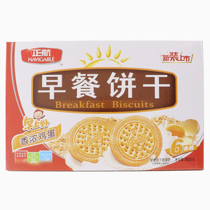 鸡蛋早餐饼干