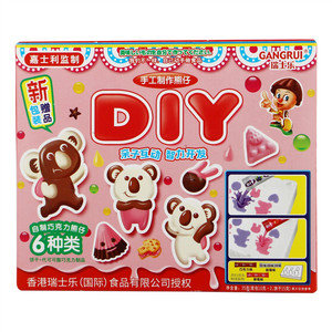 瑞士乐草莓味DIY巧克力熊仔