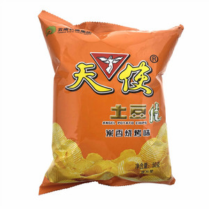 天使炭香烧烤味土豆片