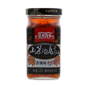 寇寇香辣味山茶油腐乳