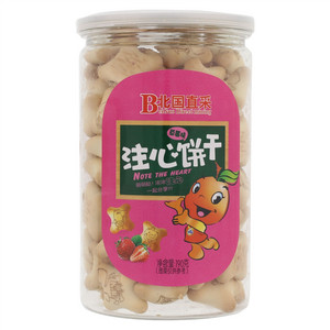 北国直采草莓味注心饼干