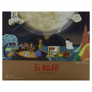  五和礼（药膳月饼×小粒黑苦荞茶）