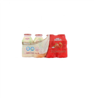 界界乐乳酸菌饮料（草苺味）100ml×4瓶