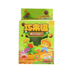 巧果逗果芯巧克力