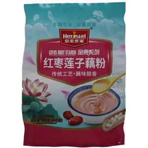 皇麦世家红枣莲子藕粉