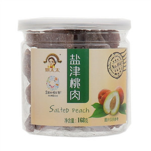 姚太太盐津桃肉168克