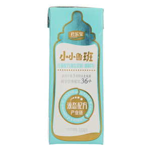 君乐宝小小鲁班儿童配方液态奶粉（调制乳）