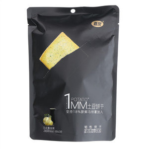 嘉友1MM POTATO日式酱油味韧性饼干
