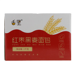 舌里红枣黑麦面包