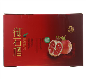 丹若尔御石榴100%石榴原汁丹若尔Danruoer Juice pomegranate 275ml×6瓶