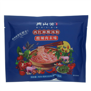 南山婆酸辣肉末味西红柿酸汤粉