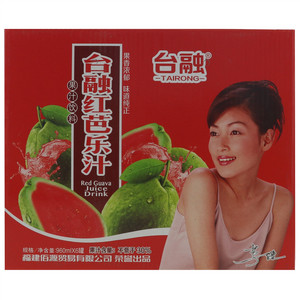 台融红芭乐汁饮料