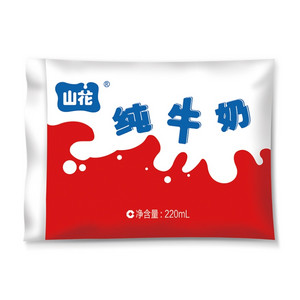 山花纯牛奶