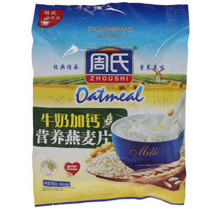 牛奶加钙营养燕麦片