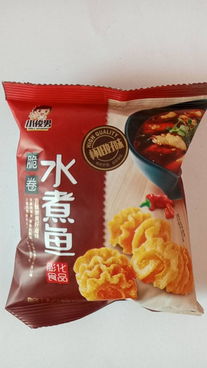 小俊男烧烤味小米坚果锅巴