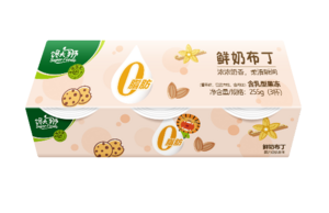 永辉优选馋大狮鲜奶布丁